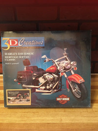 TOY HARLEY DAVIDSON 3D CREATIONS-SCALE 1:6