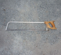 MEAT SAW Millers Falls USA Vintage 30" overall 23" blade