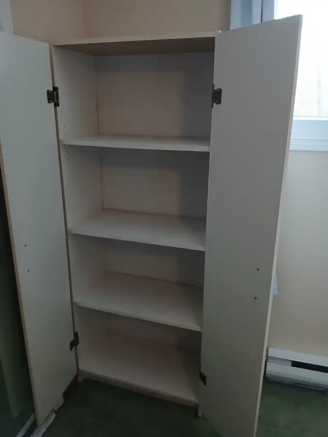 Tall White Cabinet in Bookcases & Shelving Units in Oshawa / Durham Region - Image 3