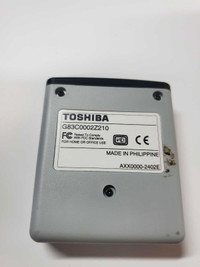 TOSHIBA G83C0002Z210 Remote Control Receiver ONLY -Untested