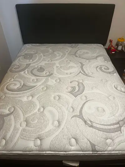 bed set with frame, mattress and boxing, View more