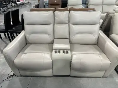 Product Details Brand: Furniture of America Terentius Power Loveseat – Contemporary Design with Exce...