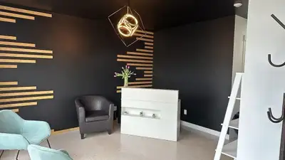 Available for rent is a well-maintained commercial space, ideal for esthetician , nail technician, m...