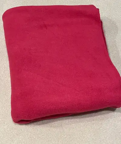 Fushia Pink Fleece Fabric, View more