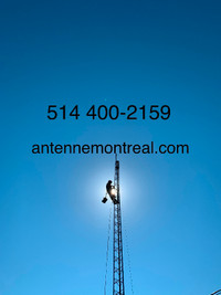 TV ANTENNA TOWERS  & SATELLITE REMOVAL 514 400-2159