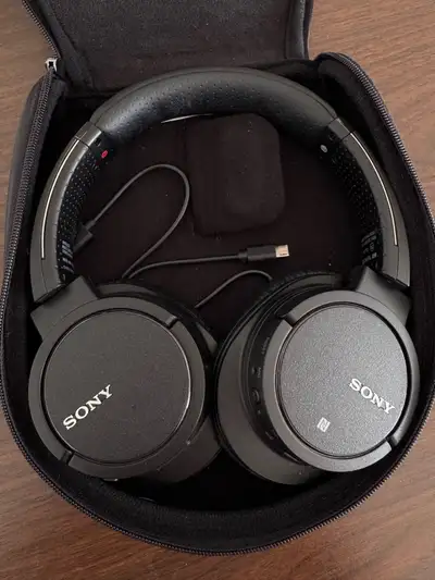 Sony  Wireless Bluetooth Noise Canceling Headphones, View more