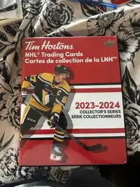 Master set 2023-24 cartes de hockey Tim Hortons