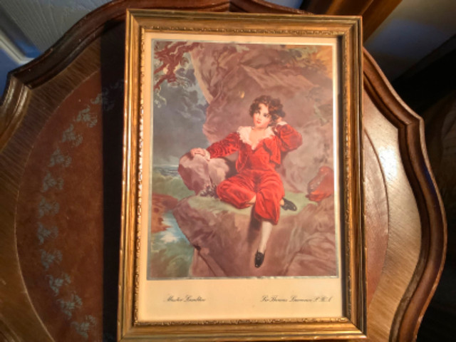 Ant/Vt “The Red Boy” or“Master Lambton” Print Sir Thomas Lawren in Arts & Collectibles in Belleville
