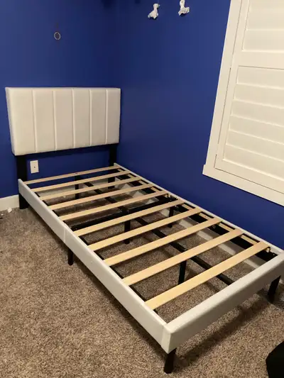 Twin bed frame, View more