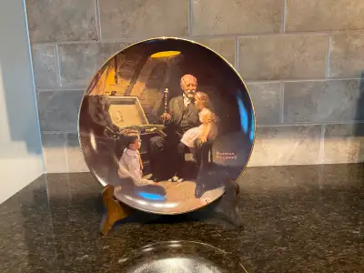 Norman Rockwell Collectors Plate - numbered, View more