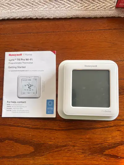 Honeywell Programmable Thermostat-Wifi controllable, View more
