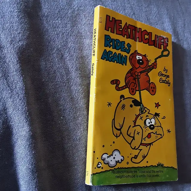 1977 Heathcliff Rides Again by George Gately, the 2nd book in Comics & Graphic Novels in Calgary - Image 3