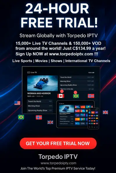 Best Canadian IPTV – 15,000+ Live TV Channels - FREE trials!, View more