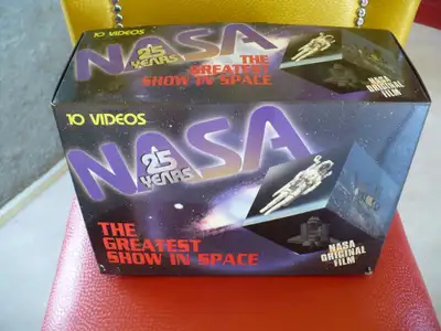 NASA 25 YEARS  ( 10 FILMS VHS in english FOR $ 10.00 ), View more
