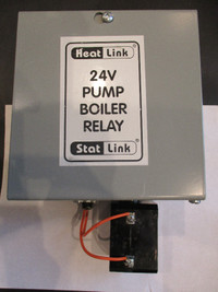 Heat Link45112  24 VAC Pump Boiler DPDT Relay Control.