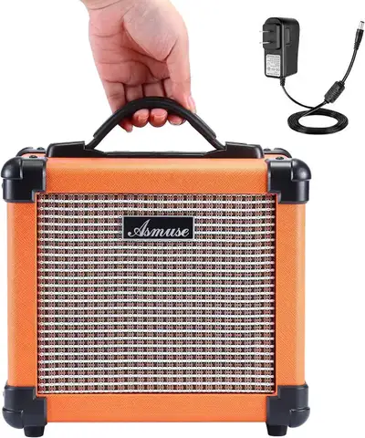 New Asmuse 10W Portable Electric Guitar Amplifier Speaker Combo, View more