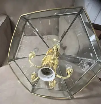 Elegant Glass Chandelier, View more