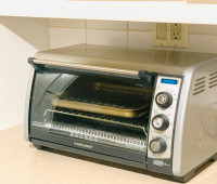 BLACK+  DECKER  Countertop Convection Toaster Oven
