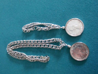 1864-1964 Canadian Silver Dollar Jewellery