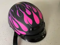 Motorcycle Helmet-Zox Alto Custom Hotrod