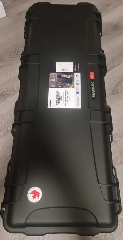 New Nanuk 990 AR Noir Black Case Valise, View more