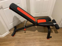 Bowflex 5.1s Stowable Adjustable Bench Top of Line gym workout