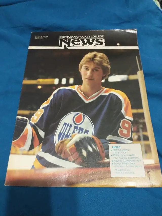 Mar 1980 Scotiabank Hockey College News Wayne Gretzky in Arts & Collectibles in City of Toronto - Image 2