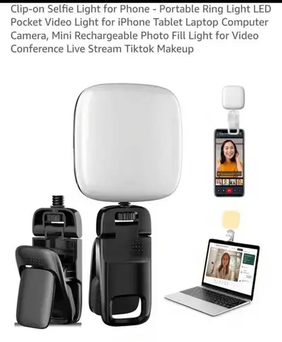 Clip-on Selfie Light, View more