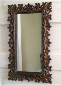 1970s Vintage Coppercraft Guild Syrocco mirror