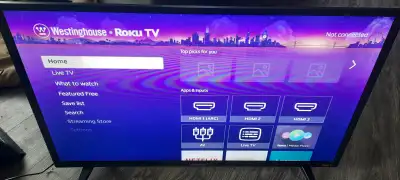 32 " Westinghouse Roku Smart TV, View more
