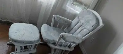 glider and ottoman nursery chair for baby feeding, View more