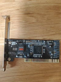 PCI 2 port Sata Raid card