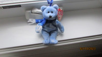 TY Jingle Beanies - 1999 HOLIDAY TEDDY (5  inches