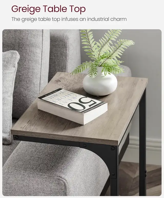 C-Shaped Sofa Side Table in Other Tables in Oshawa / Durham Region - Image 7