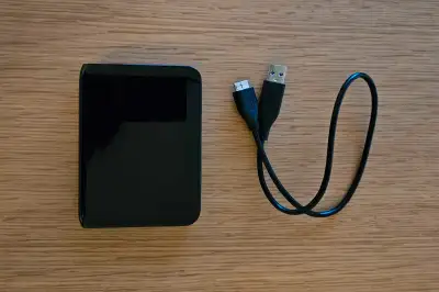 Portable External Hard Drive and Case, View more