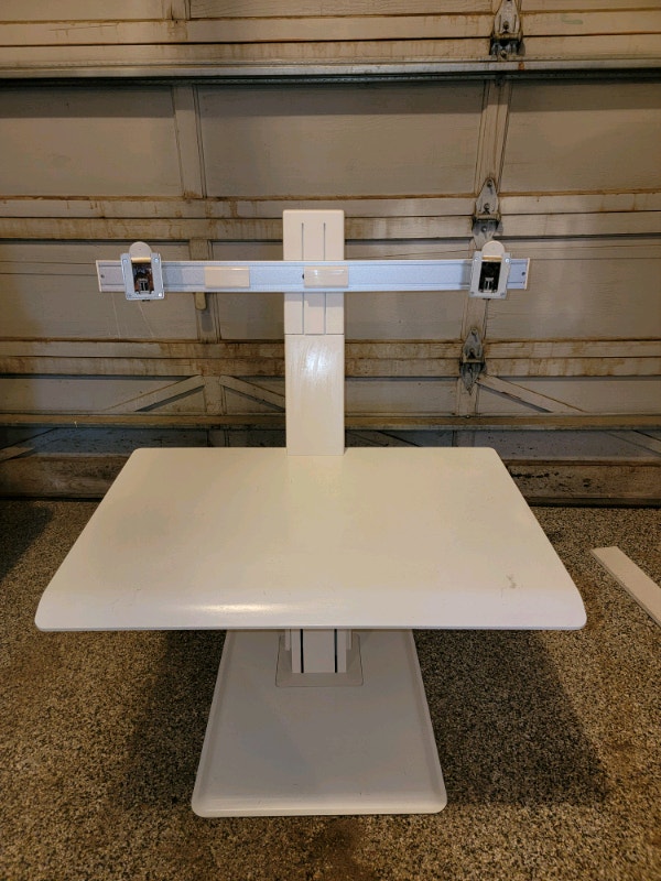 Humanscale QuickStand Eco Dual Monitor Stand Up Desk Desks St