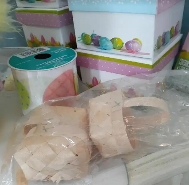 Big Easter bundle - basket, boxes, ribbon, runner - more!64601013070338123