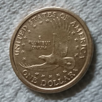 Vintage Rare SACAGAWEA 2000 One Dollar Coin