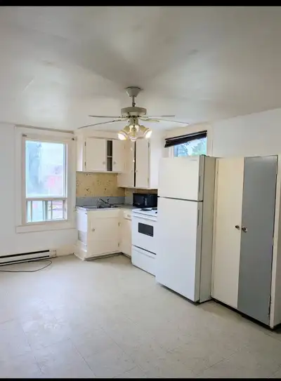 2½ à louer – 32-2, rue City, Granby 750 $/mois – Chauffage et électricité inclus Disponible dès MAIN...
