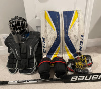 JUNIOR Hockey Goalie Equipment (Full Set)