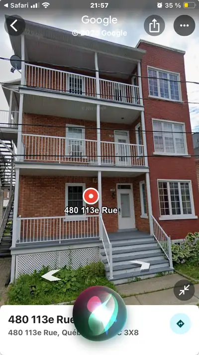 Bel appartement dans un secteur tranquille et sécuritaire. Situé à 15 mn du centre-ville de Québec e...