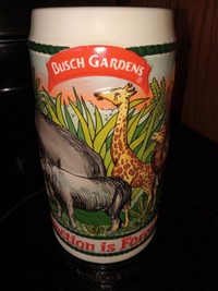 Vintage Busch Gardens Stein