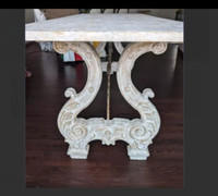 Gorgeous Lyre Console Table/ dining