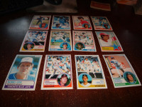 opc O pee chee baseball 1983 starting set & lot of +- 266 / 376