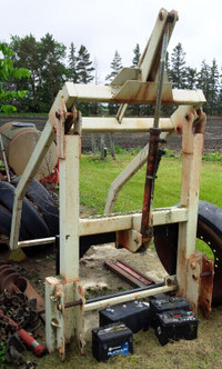 Pallet Tine and Bale Handling Grapple Fork