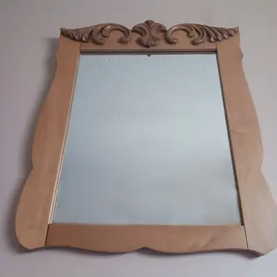 Mirror in Carved Antique Frame, View more