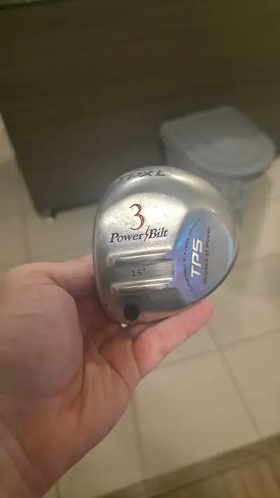 TPS PowerBilt 15°, fairway 3 wood- LH, View more