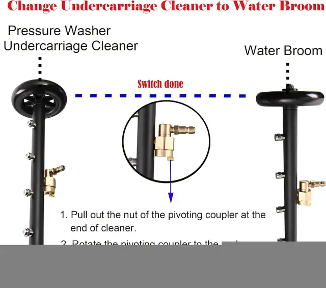 Tool Daily Dual-Function Undercarriage/Surface Cleaner64192109734531125