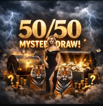 ⚡ Storm Into Big Wins! 50/50 Mystery Draw – Join the Excitement, View more
