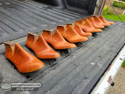 Vintage Wooden Shoe Forms, View more